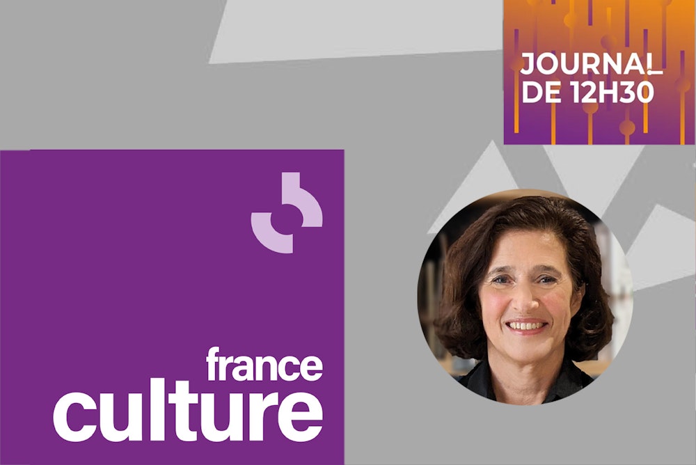 Alexandra Villegas on France Culture Radio newscast